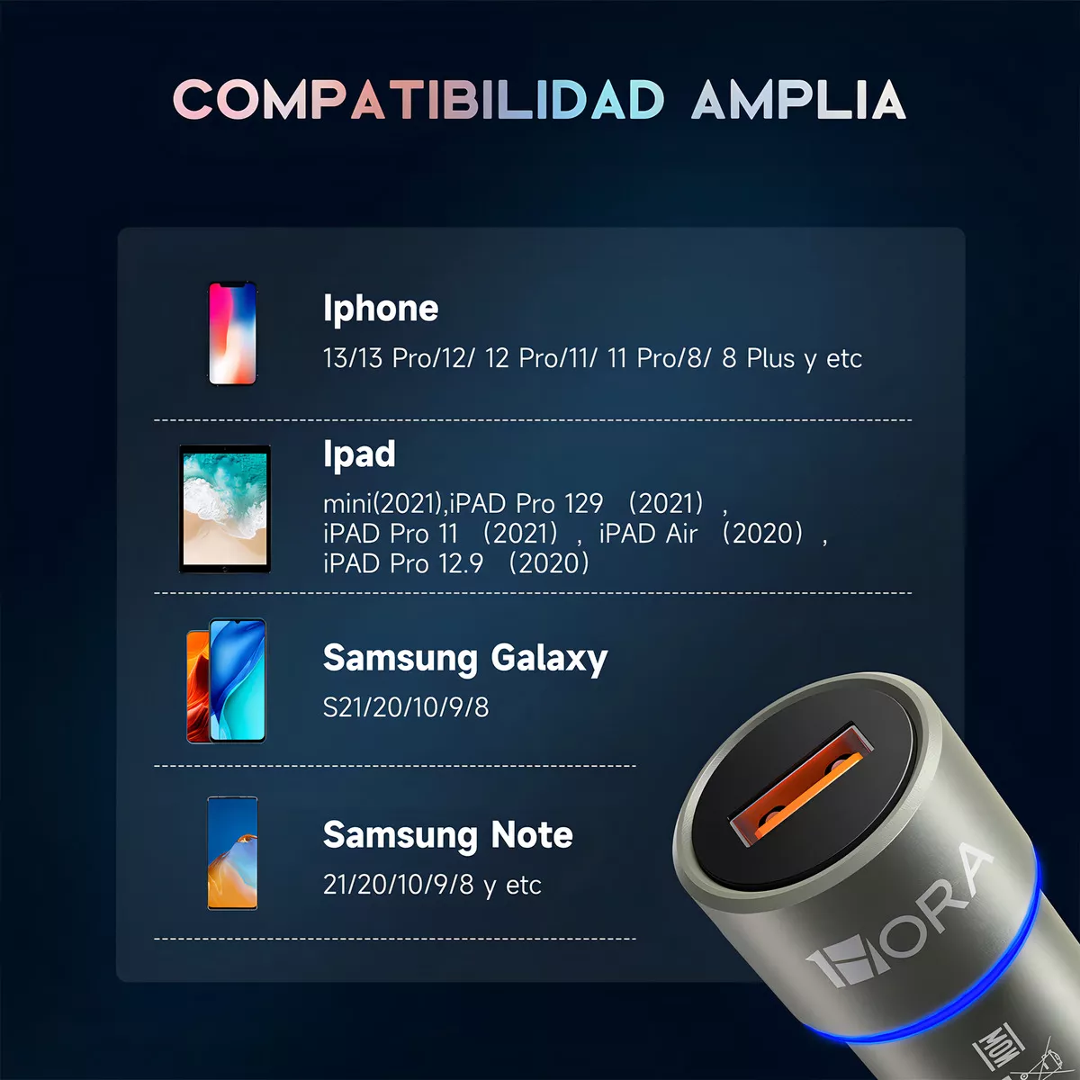 GAR116 CARGADOR AUTO TIPO C 3A - Image 5