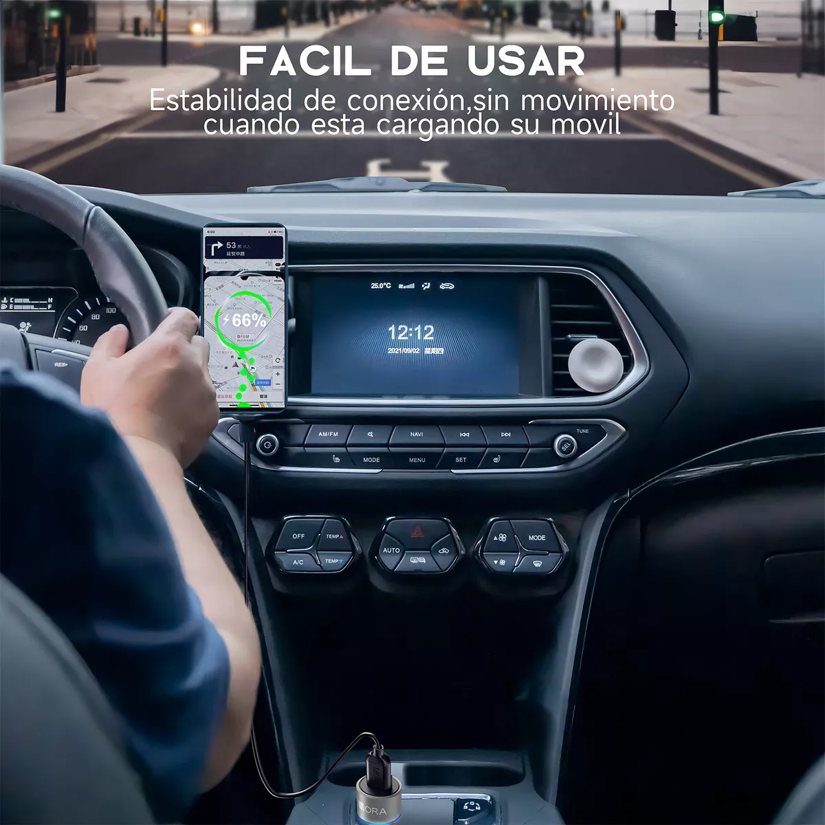 GAR116 CARGADOR AUTO TIPO C 3A - Image 6