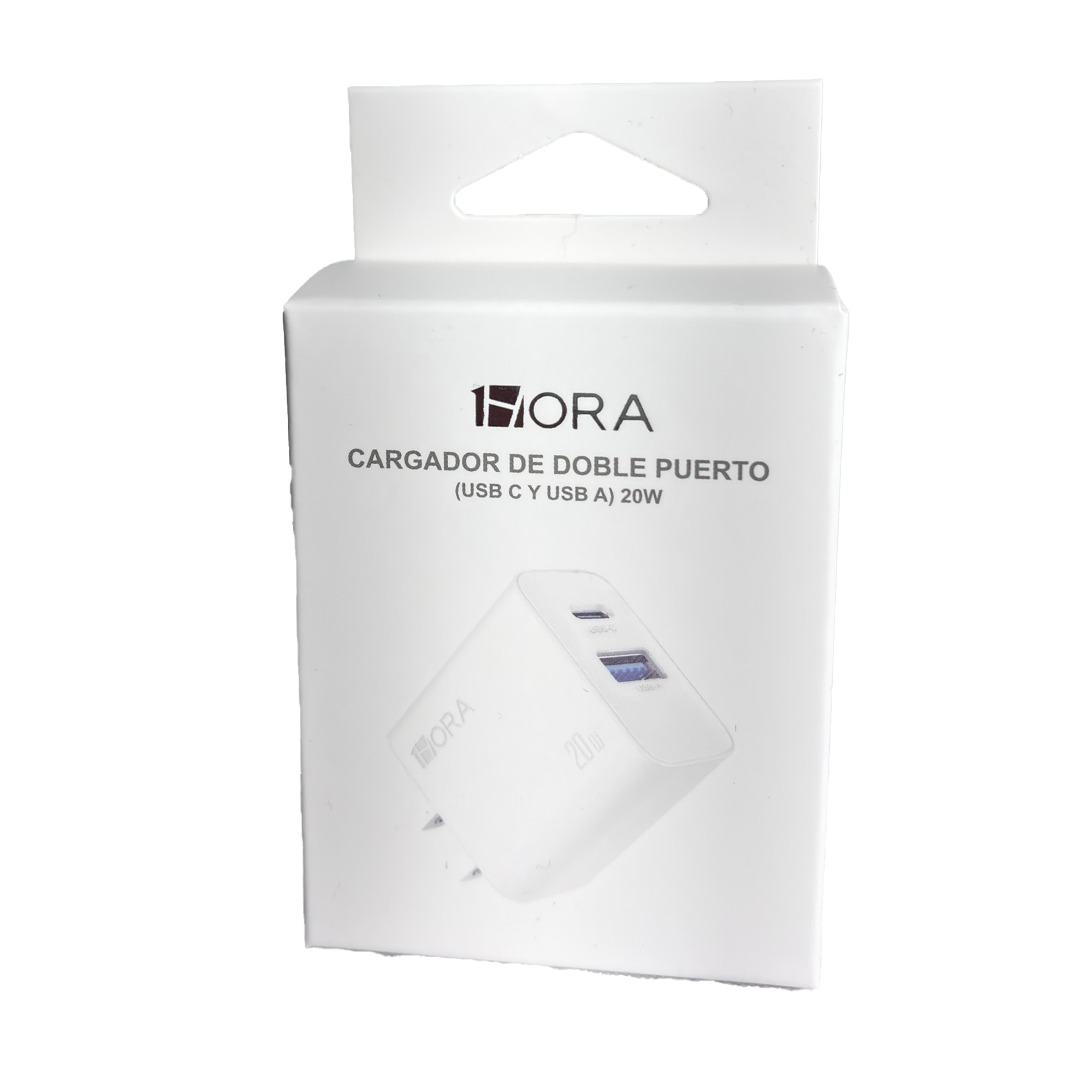 GAR161 CUBO 1HR DOBLE PUERTO C/USB